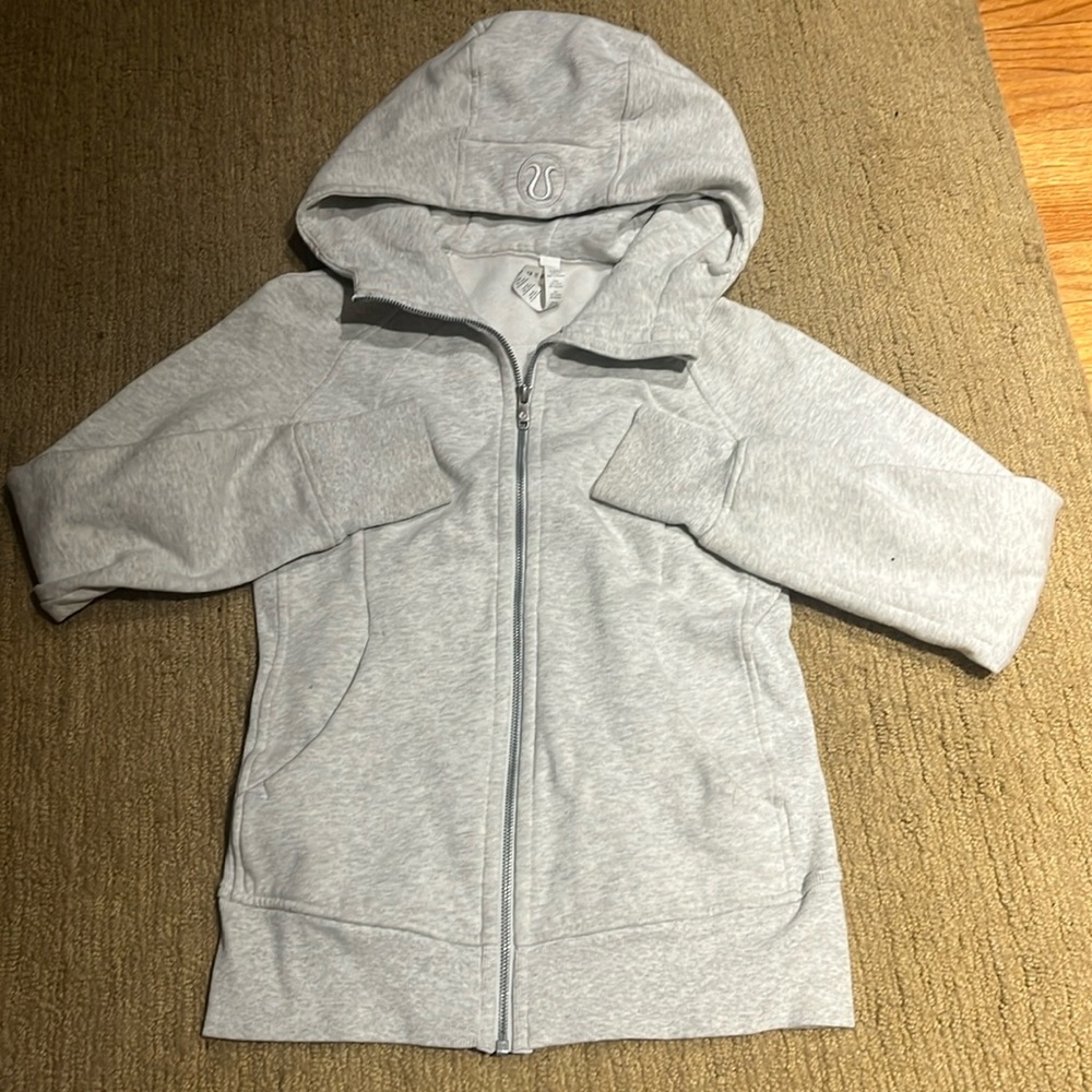 lululemon full zip scuba hoodie!!